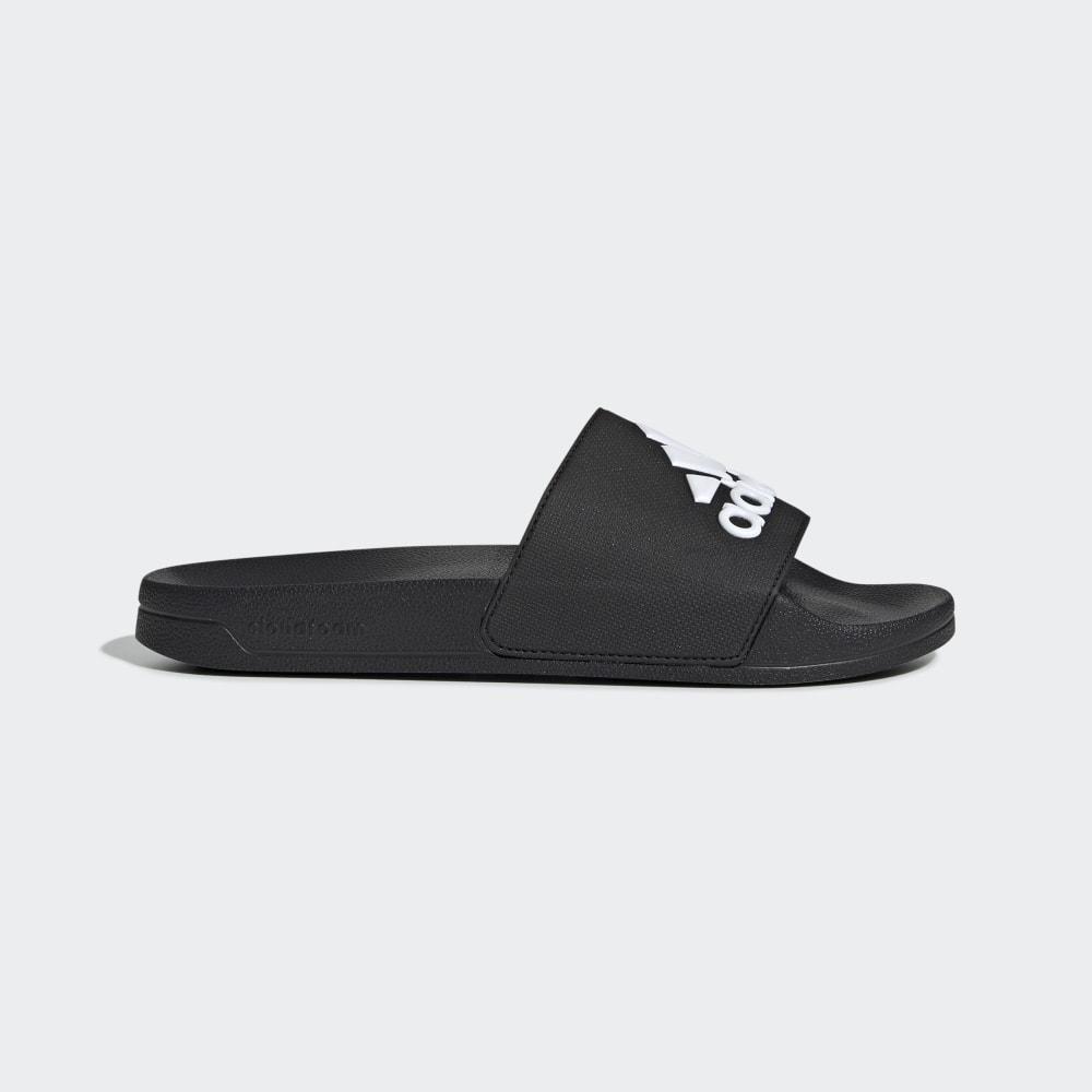 Adidas Men's Adilette Shower Slides Black/White Ireland F34770